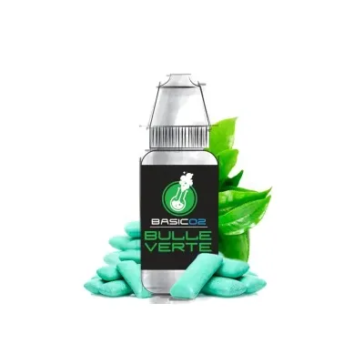 Bulle Verte 10ml (Nicotine:06 mg/ml) - Bordo2