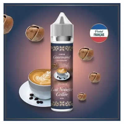 Lait Noisette Grillée 50ml Coeur Gourmand Grand Réserve - Made In Vape