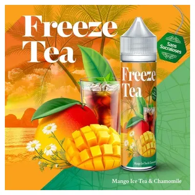 Mango Ice Tea & Chamomile 50ml Freeze Tea - Made In Vape