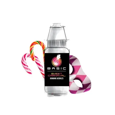 Sweet Carnaval 10ml (Nicotine:03 mg/ml) - Bordo2