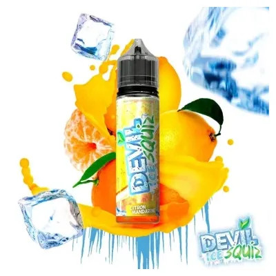 Citron Mandarine 50ml Devil Ice Squiz - AVAP