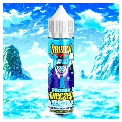 Frozen Breezer 50ml Saiyen Vapors (Nicotine: 00 mg/ml) - Swoke