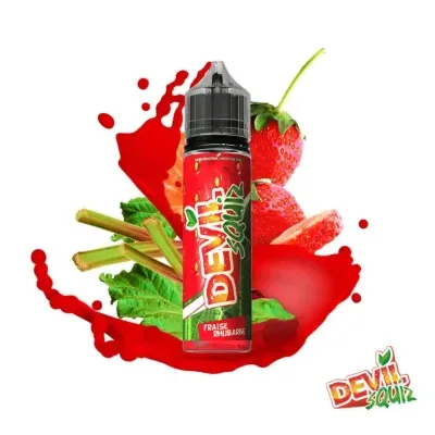 Fraise Rhubarbe 50ml Devil Squiz - AVAP