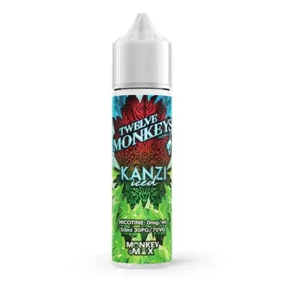 Kanzi Iced 50ml Monkey Mix - Twelve Monkeys
