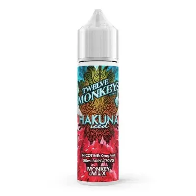 Hakuna Iced 50ml Monkey Mix - Twelve Monkeys