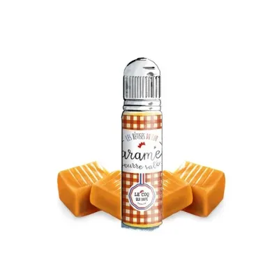 Caramel Beurre Salé 50ml Les Bêtises du Coq (Caramel Beurre Salé 50ml Les Bêtises du Coq - Le Coq qui Vape) - Airomia