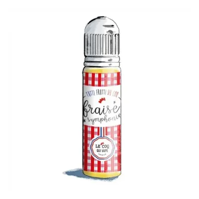 Fraise Symphonie 50ml Tutti Frutti du Coq (Fraise Symphonie 50ml Tutti Frutti du Coq - Le Coq qui Vape) - Airomia