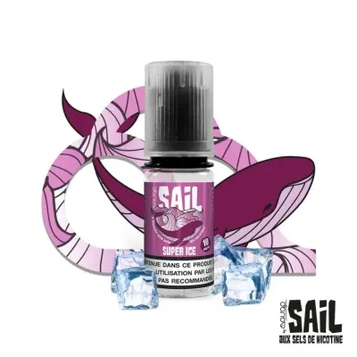 Super Ice 10ml Sail (Nicotine:10 mg/ml) - AVAP