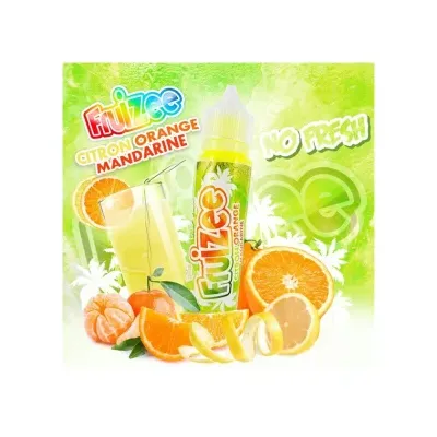 Citron Orange Mandarine NO FRESH 50ml Fruizee (Nicotine: 00 mg/ml) - eLiquid France