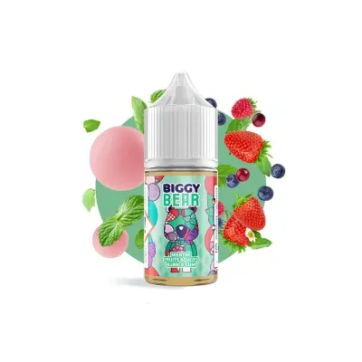 Concentré Menthe Fruits Rouges Bubble Gum 30ml - Biggy Bear