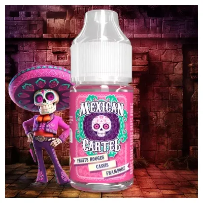 Concentré Fruits Rouges Cassis Framboise 30ml - Mexican Cartel