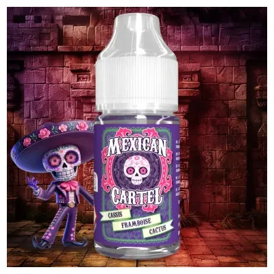 Concentré Cassis Framboise Cactus 30ml - Mexican Cartel