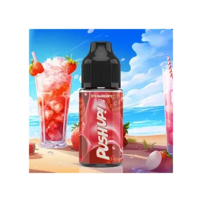 Concentré Fraise 30ml Push Up - E-cone - Vape Maker