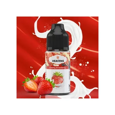 Concentré Creamy Strawberry 30ml Heavens - E-cone - Vape Maker