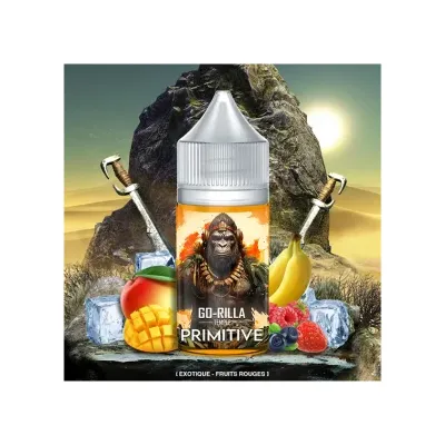 Concentré Go-rilla Temple Primitive 30ml (Concentré Go-rilla Temple Primitive 30ml - Go-rilla - Vape Connection) - Vap Connection