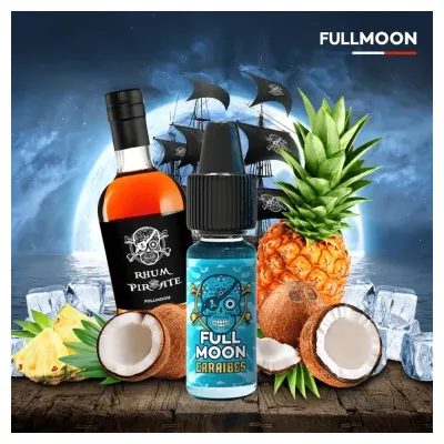 Concentré Caraibes 10ml Pirates - Full Moon