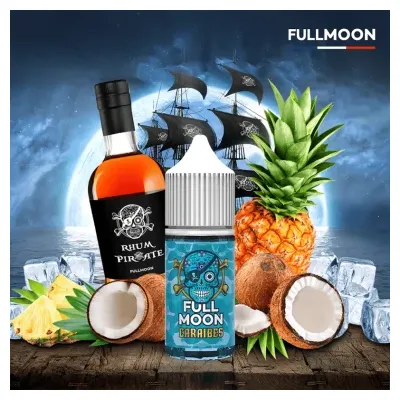 Concentré Caraibes 30ml Pirates - Full Moon