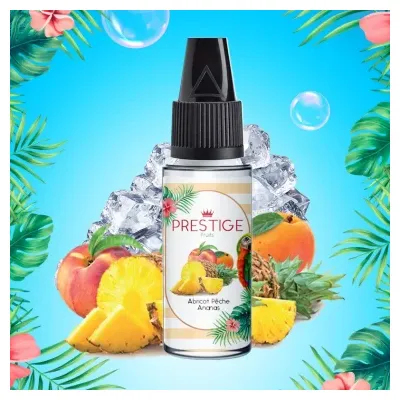 Concentré Abricot Pêche Ananas 10ml (Concentré Abricot Pêche Ananas 10ml - Prestige Fruits)