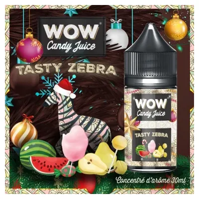 Concentré Tasty Zebra 30ml WOW Candy Juice - Made in Vape