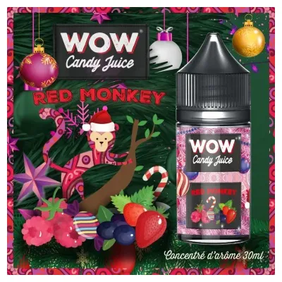 Concentré Red Monkey 30ml WOW Candy Juice - Made in Vape