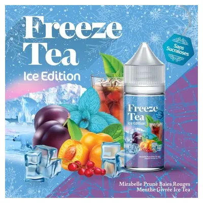 Concentré Mirabelle Prune Baies Rouges Ice Tea 30ml Freeze Tea Ice - Made in Vape