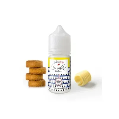 Concentré Le Palet Breton 30ml Les Bêtises du Coq (Concentré Le Palet Breton 30ml Les Bêtises du Coq - Le Coq qui Vape) - Airomia