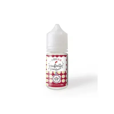 Concentré Gaufrette Framboise 30ml Les Bêtises du Coq (Concentré Gaufrette Framboise 30ml Les Bêtises du Coq - Le Coq qui Vape) - Airomia