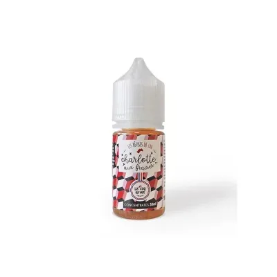 Concentré Charlotte aux Fraises 30ml Les Bêtises du Coq (Concentré Charlotte aux Fraises 30ml Les Bêtises du Coq - Le Coq qui Vape) - Airomia