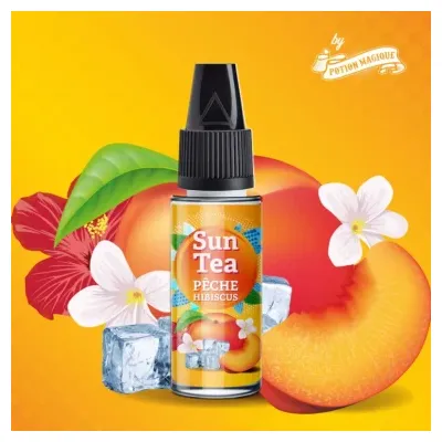 Concentré Pêche Hibiscus 10ml Sun Tea - Full Moon