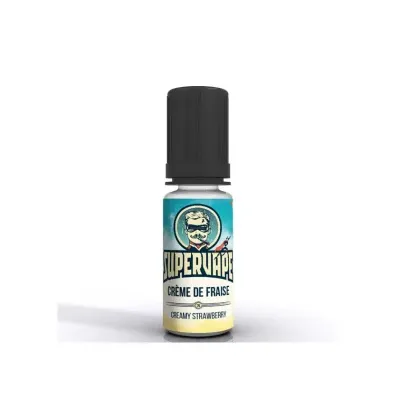 Concentré Crème de fraise 10ml (Concentré Crème de fraise 10ml - Supervape) - Le French Liquide