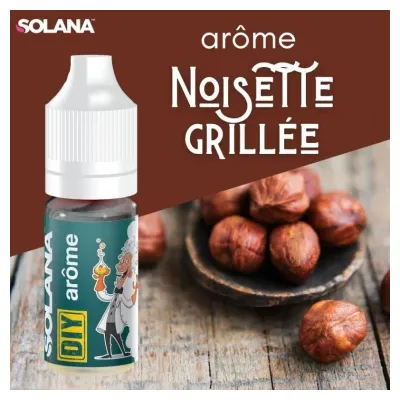 Concentré Noisette Grillée 10ml - Solana