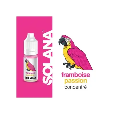 Concentré Framboise Passion 10ml - Solana