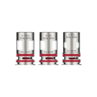 Résistances GTX Dual Mesh (0.15/0.2/0.3) (Ohmages:0.3 Ohms) - Vaporesso