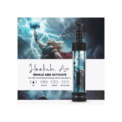 E-Chicha Portable Hookah Air 3200mAh Thunder God - Fumytech