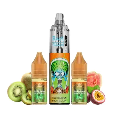 Puff Tornado RandM 20K Kiwi Passion Fruit Guava 850mAh (Nicotine:20 mg/ml) - Fumot