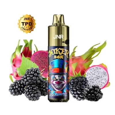 Puff Joker 24K Black Dragon Ice 800mAh 2ml (Nicotine:20 mg/ml) - JNR