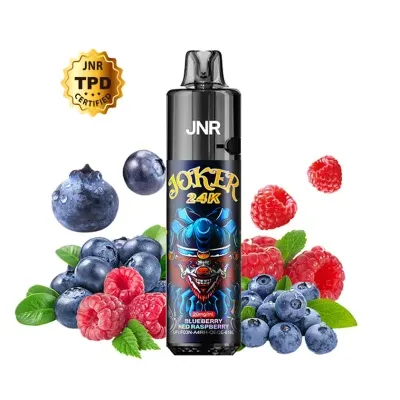 Puff Joker 24K Blueberry Red Raspberry 800mAh 2ml (Nicotine:20 mg/ml) - JNR