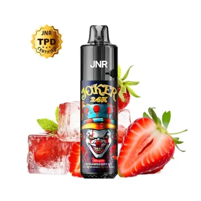 Puff Joker 24K Strawberry Ice 800mAh 2ml (Nicotine:20 mg/ml) - JNR