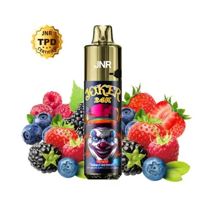 Puff Joker 24K Mixed Berries 800mAh 2ml (Nicotine:20 mg/ml) - JNR
