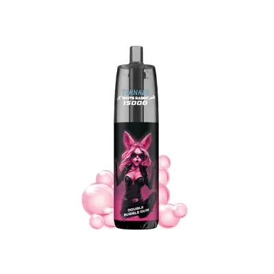 Puff Tornado 15K Double Bubble Gum 650mAh 14ml (Nicotine:20 mg/ml) - Tornado x White Rabbit