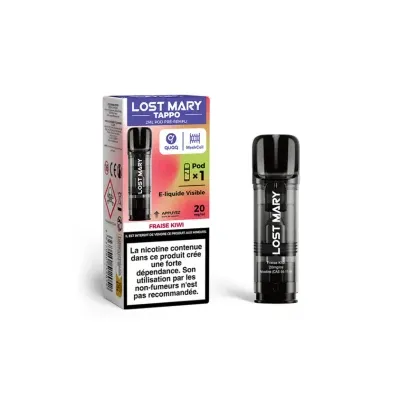 Pod Pré-rempli Tappo Fraise Kiwi 2ml (Nicotine:20 mg/ml) - Lost Mary