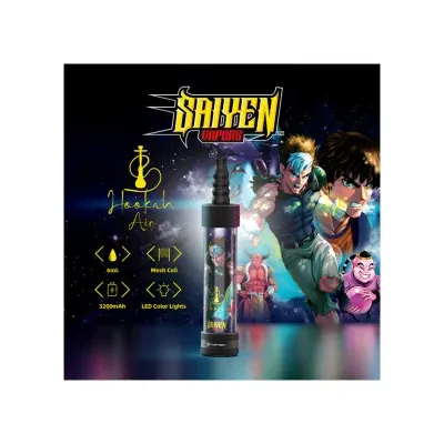 E-Chicha Portable Hookah Air 3200mAh Saiyen (E-Chicha Portable Hookah Air 3200mAh Saiyen - Swoke x Fumytech) - Fumytech
