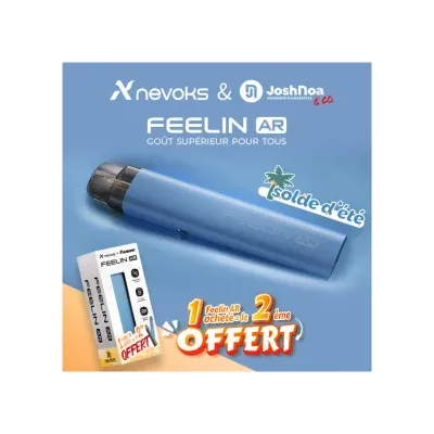 Kit Pod Feelin AR 1000mAh (Couleurs :Melon Orange) - Nevoks