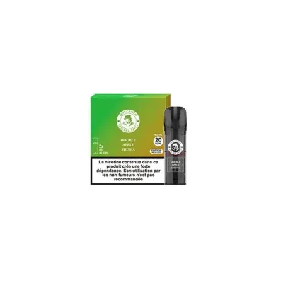 Pod pré-rempli Don Cristo Double Apple Shisha 2ml (Nicotine:20 mg/ml) - PGVG Labs