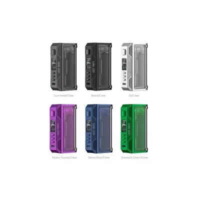 Box Thelema Quest 200w (Couleurs :SS/Clear) - Lost Vape