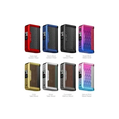 Box Centaurus Q200 (Couleurs :Silver/Teak Wood) - Lost Vape