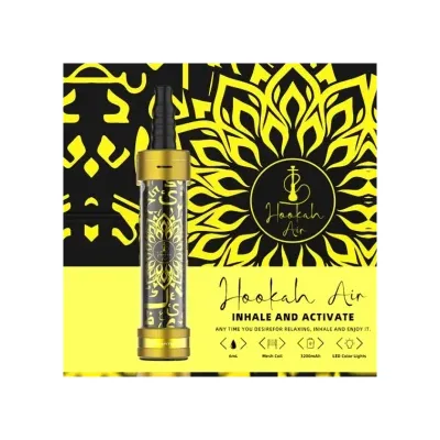 E-Chicha Portable Hookah Air 3200mAh Oriental Gold - Fumytech