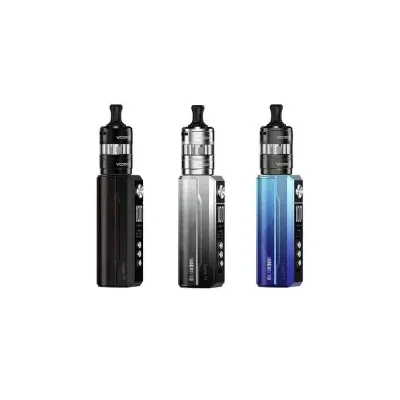 Kit Pod Drag M100S avec PnP-X MTL (Couleurs :Black & Darkwood) - VooPoo
