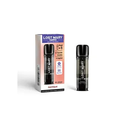 Pod Pré-rempli Tappo Pastèque 2ml (Nicotine:10 mg/ml) - Lost Mary