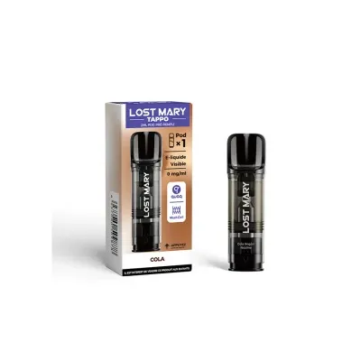 Pod Pré-rempli Tappo Cola 2ml (Nicotine:10 mg/ml) - Lost Mary